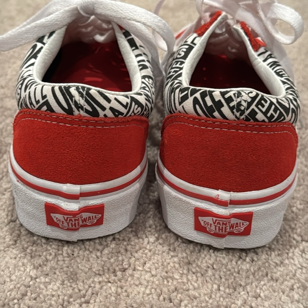 Vans Off the Wall Style 36 'Mix Racing Red' - Picture 4 of 8